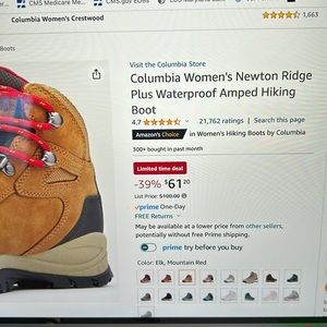 Columbia Hiking Boots